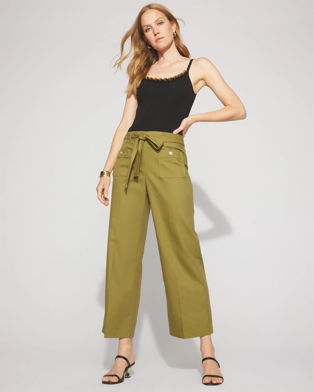 Everyday Wide-Leg Cropped Pant | White House Black Market